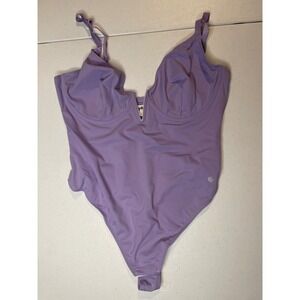 Popilush Shapewear Bodysuit Tummy Control Thong, L